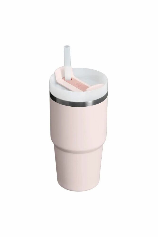 Stanley Thr Quencher H2.O Flowstate™ Tumbler Pipetli Termos Bardak 0.59 Lt / 20Oz Pembe 10-10826-303 (1)