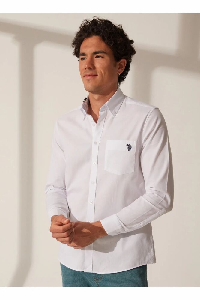 Us Polo Assn Dokuma Erkek Gömlek 1576625 - 3
