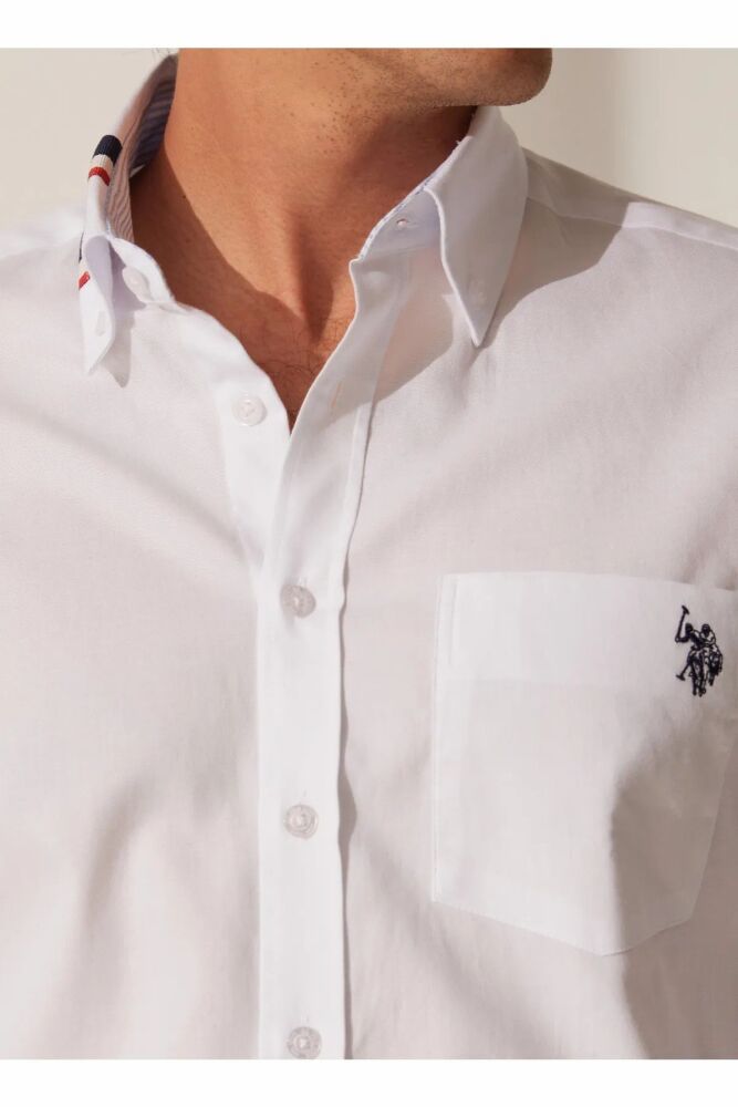 Us Polo Assn Dokuma Erkek Gömlek 1576625 - 4