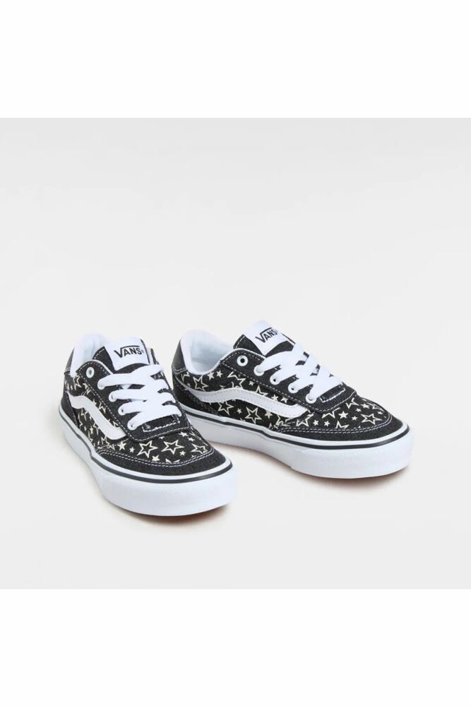 Vans Brooklyn LS Stars Black Çocuk Ayakkabı VN000D8SBLK1 (1)