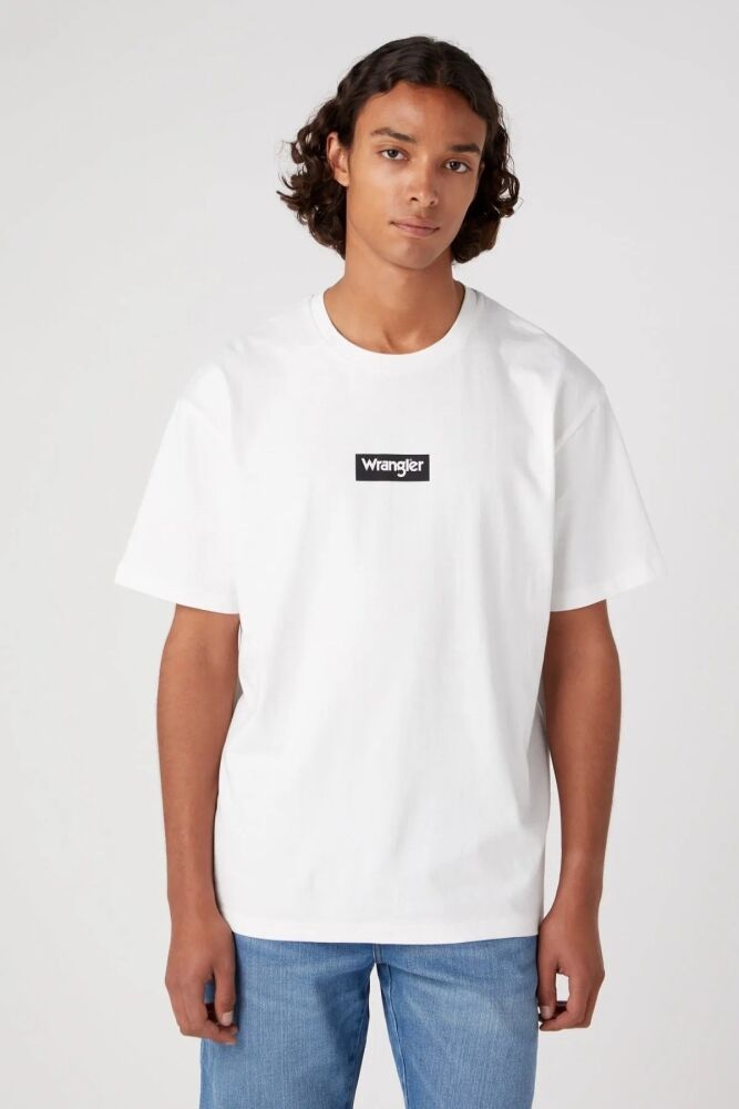 Wrangler Bisiklet Yaka Erkek T-shirt W7C4EE989 - 1