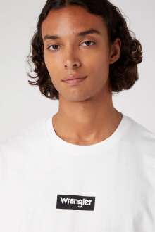 Wrangler Bisiklet Yaka Erkek T-shirt W7C4EE989 - 2