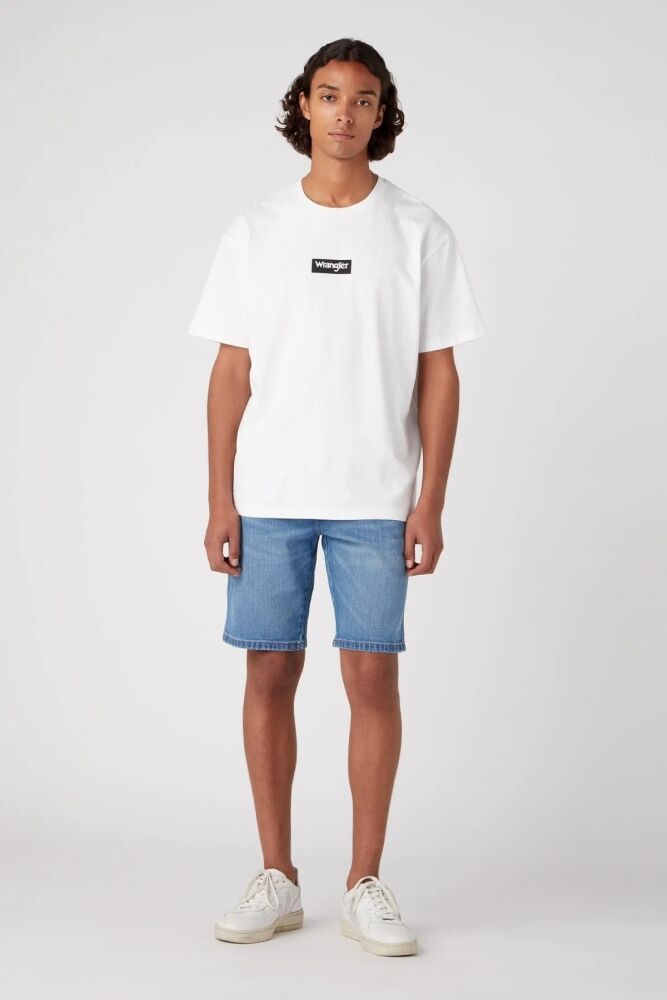 Wrangler Bisiklet Yaka Erkek T-shirt W7C4EE989 - 3