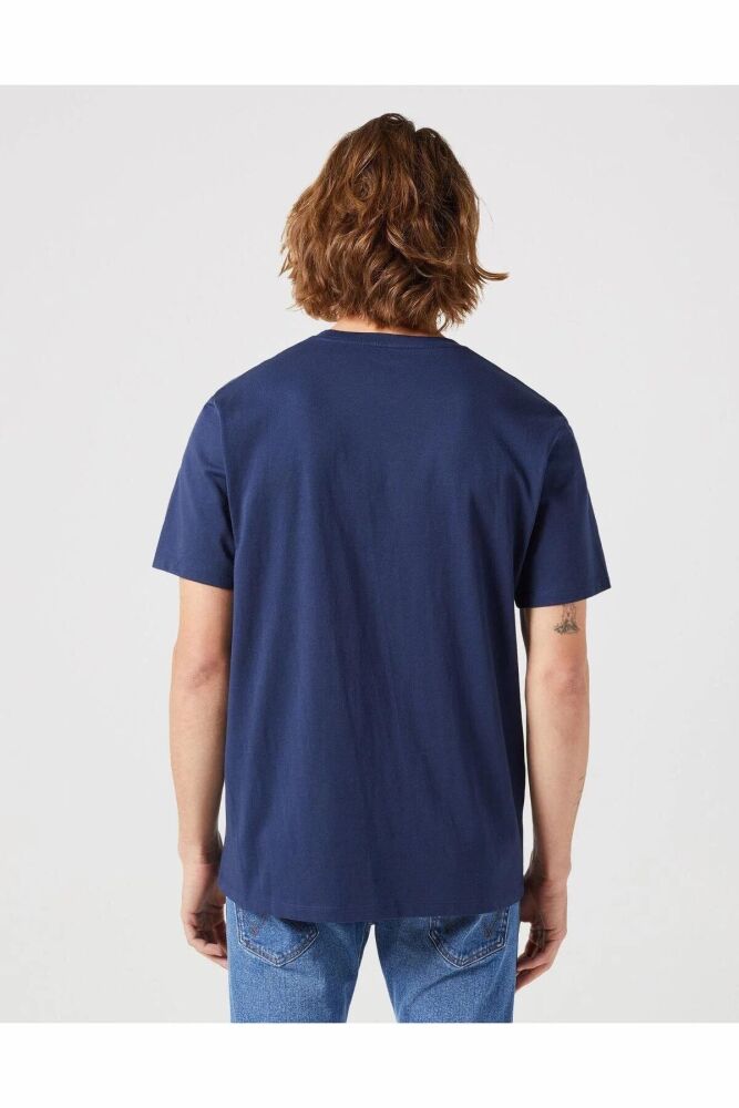 Wrangler Bisiklet Yaka Erkek Tişört W7NM203877W72 (1)