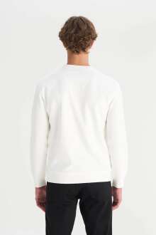 Wrangler Erkek Interlock Sweatshirt W2520534100 - 5