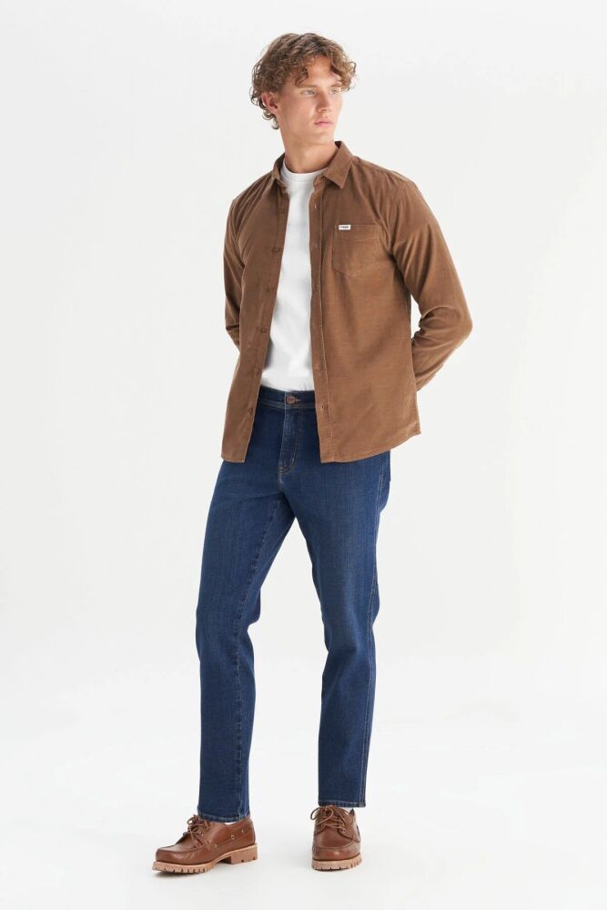 Wrangler Erkek Kadife Gömlek MW5A14A211 (1)