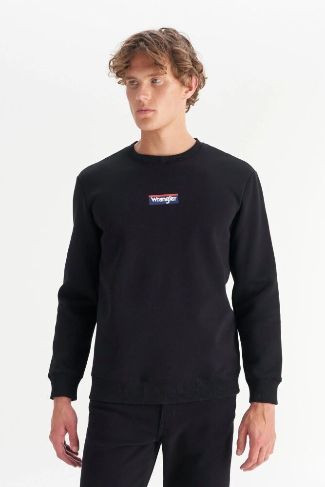 Wrangler Erkek Mid Logo Sweatshirt W2520133001