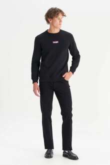 Wrangler Erkek Mid Logo Sweatshirt W2520133001 - 2