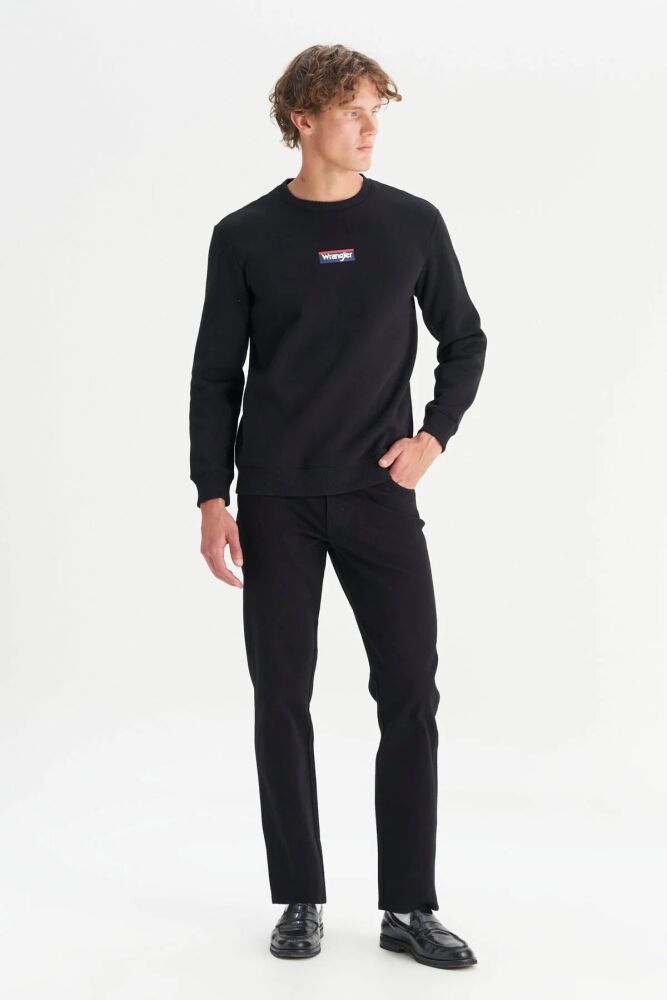 Wrangler Erkek Mid Logo Sweatshirt W2520133001 (1)