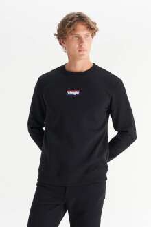 Wrangler Erkek Mid Logo Sweatshirt W2520133001 - 3