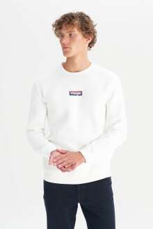 Wrangler Erkek Mid Logo Sweatshirt W2520133102 - 3