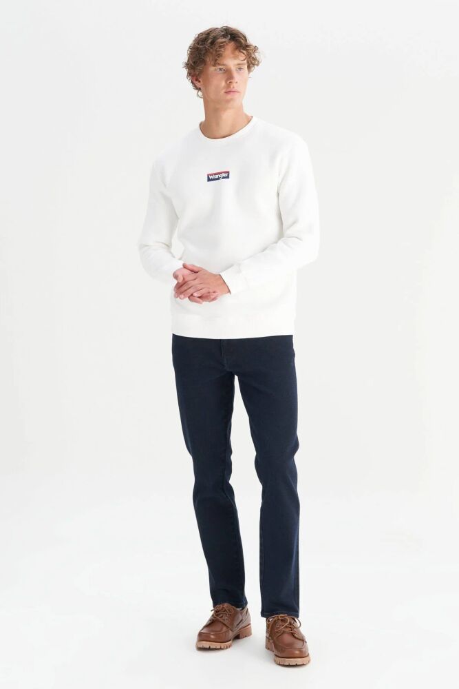 Wrangler Erkek Mid Logo Sweatshirt W2520133102 (1)