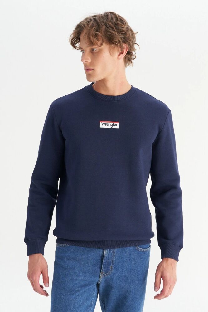 Wrangler Erkek Mid Logo Sweatshirt W2520133411
