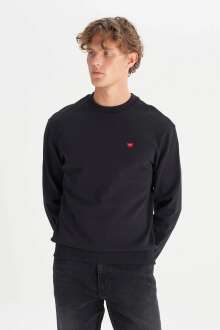 Wrangler Erkek Patch Logo Erkek Sweatshirt W2520255001 - 3