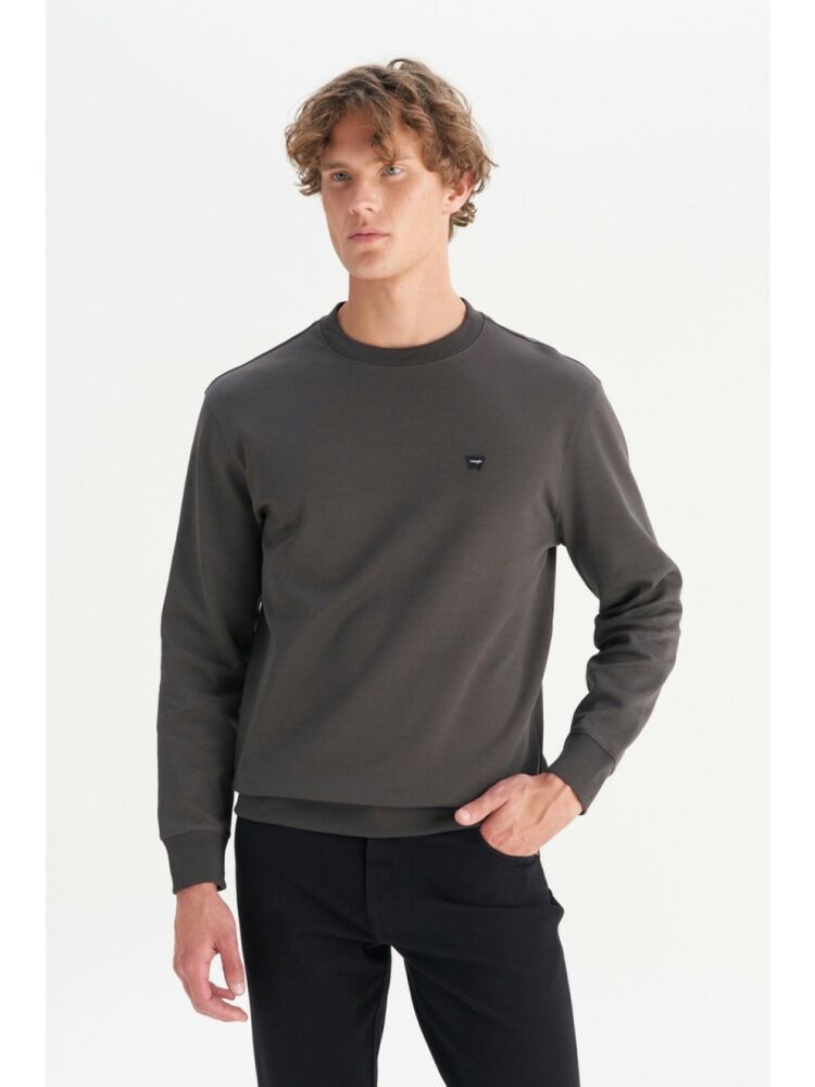Wrangler Erkek Patch Logo Sweatshirt W252025533W - 1
