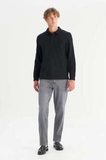 Wrangler Erkek Polo Yaka Sweatshirt W2520381001 - Wrangler (1)