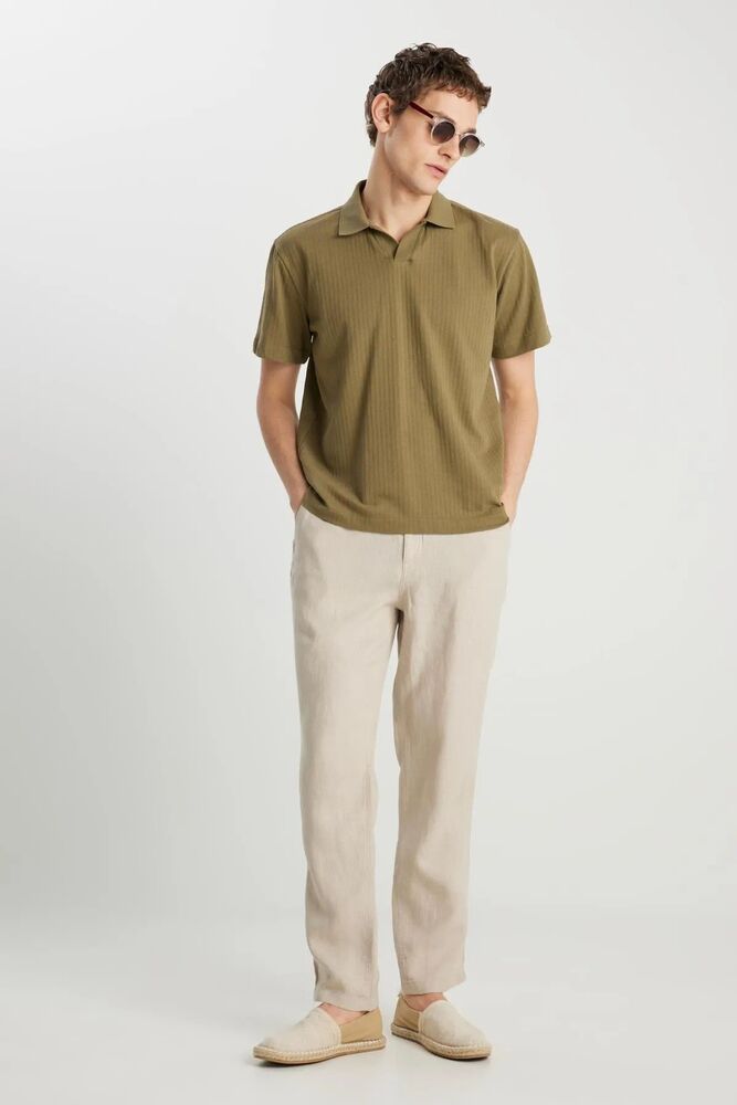 Wrangler Erkek Regular Fit Polo Yaka Erkek Tişört W2510464801 - 3