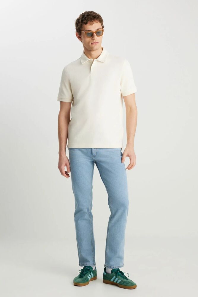 Wrangler Erkek Regular Fit Polo Yaka Erkek Tişört W2510720104 - 3