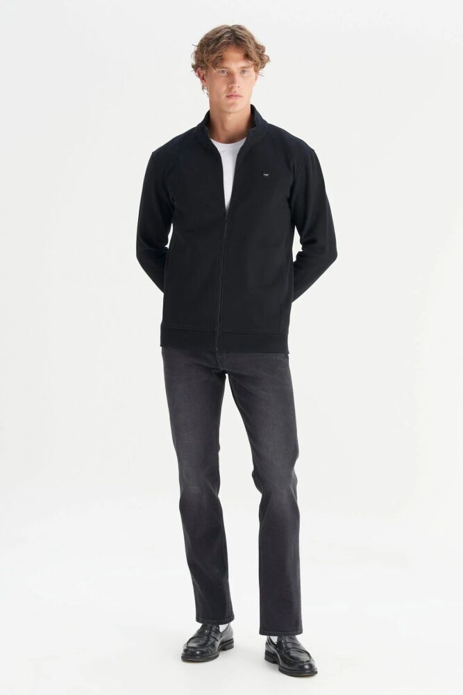 Wrangler Erkek Selanik Full Zip Sweatshirt W2520533001 (1)