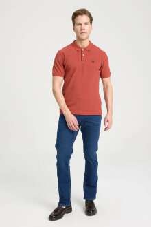 Wrangler Regular Fit Polo Yaka Erkek T-shirt W7D5K4XX2T222 - 3