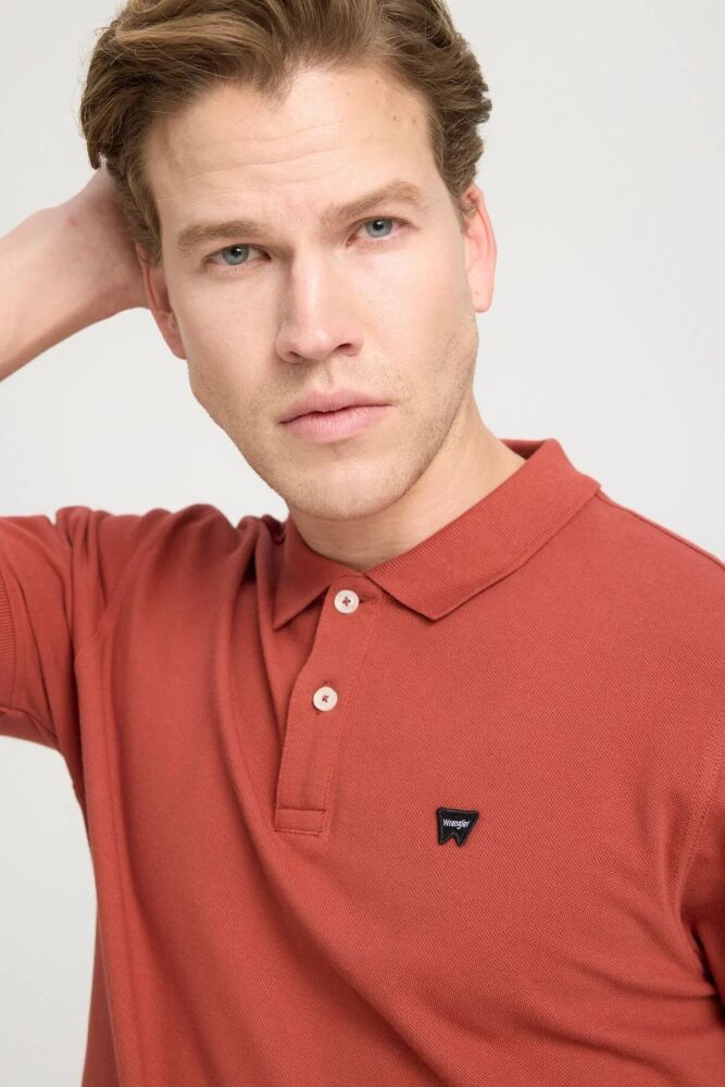 Wrangler Regular Fit Polo Yaka Erkek T-shirt W7D5K4XX2T222 - 4