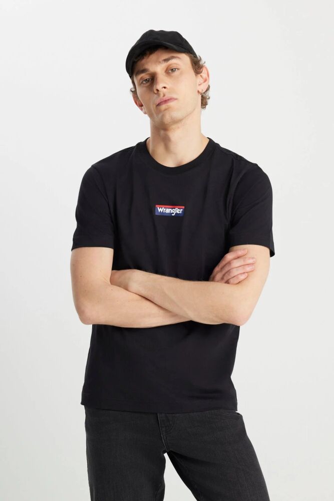 Wrangler Regular Fit Small Logo Erkek T-shirt W2510527001 - 1