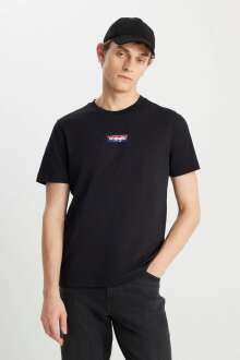 Wrangler Regular Fit Small Logo Erkek T-shirt W2510527001 - 2