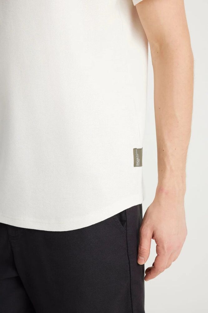 Wrangler Relaxed Fit Dokulu Basic Erkek Tişört W2510718104 - 3