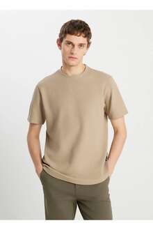 Wrangler Relaxed Fit Dokulu Basic Erkek Tişört W2510718614 - 3