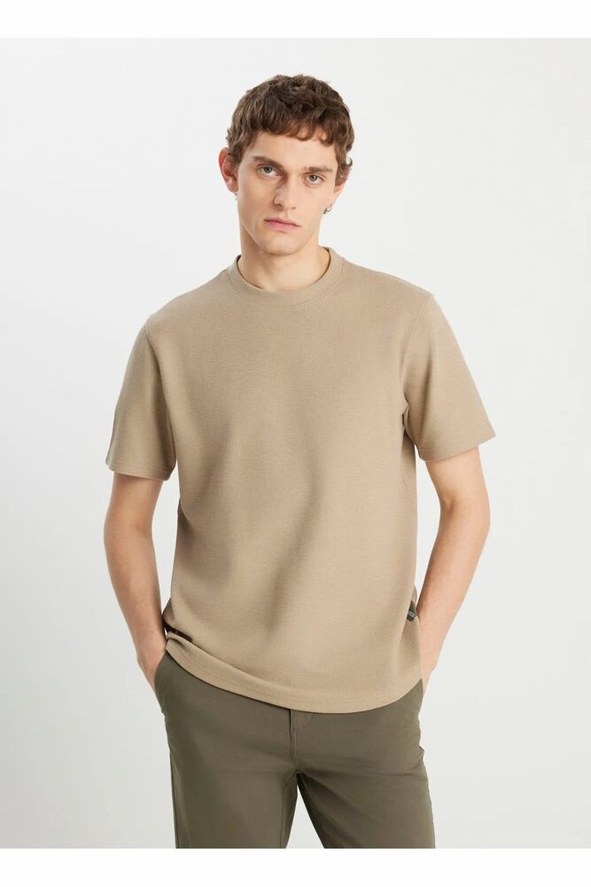 Wrangler Relaxed Fit Dokulu Basic Erkek Tişört W2510718614 - 3