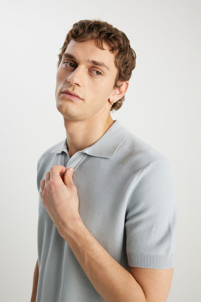 Wrangler Relaxed Fit Erkek Polo Yaka Tişört W2510455032 - 4