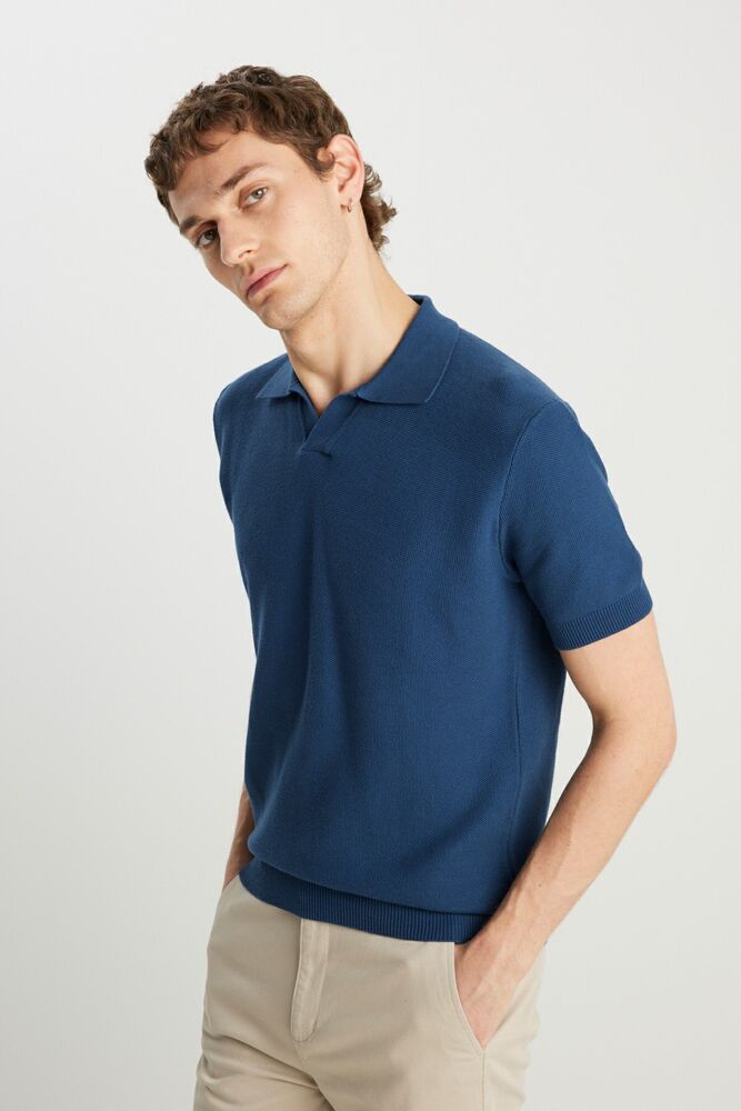 Wrangler Relaxed Fit Erkek Polo Yaka Tişört W2510455TF - 1