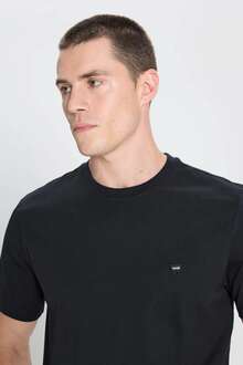 Wrangler Relaxed Fit Small Logo Erkek Tişört MW7NM203877001 - 4