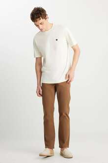 Wrangler Relaxed Fit Small Logo Erkek Tişört MW7NM20387742L - 3