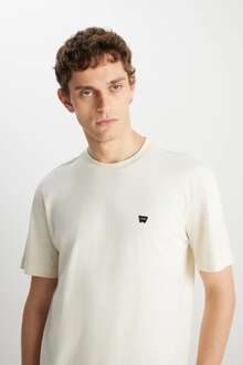 Wrangler Relaxed Fit Small Logo Erkek Tişört MW7NM20387742L - 4