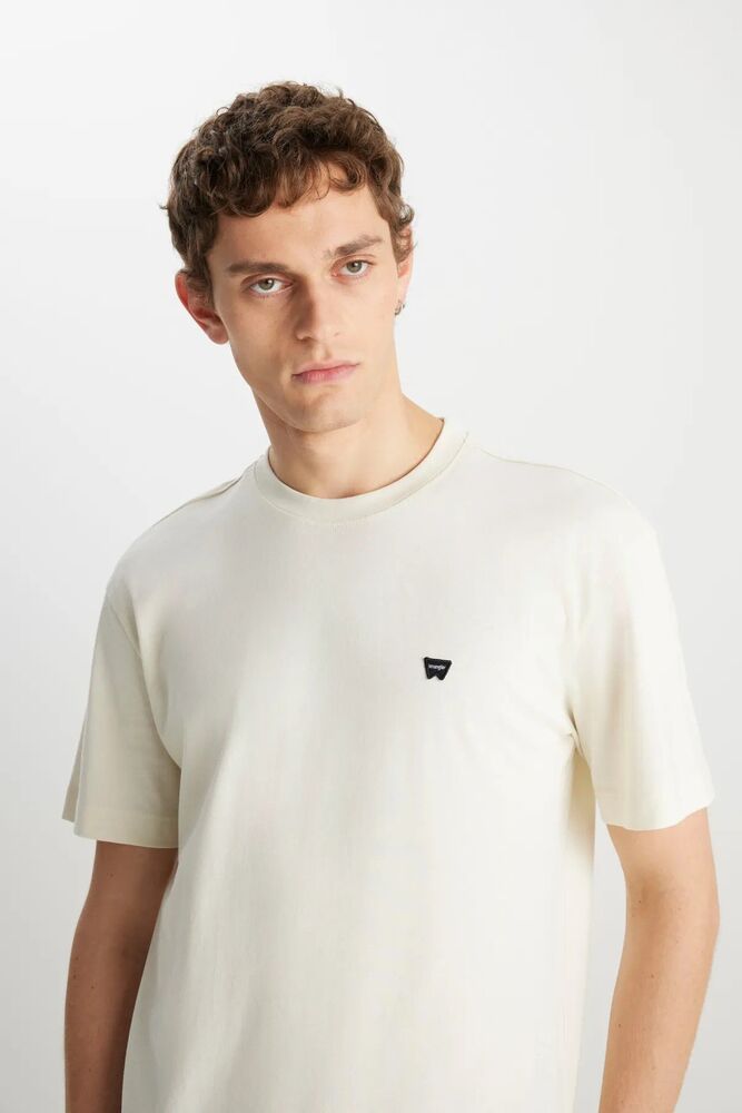 Wrangler Relaxed Fit Small Logo Erkek Tişört MW7NM20387742L - 4