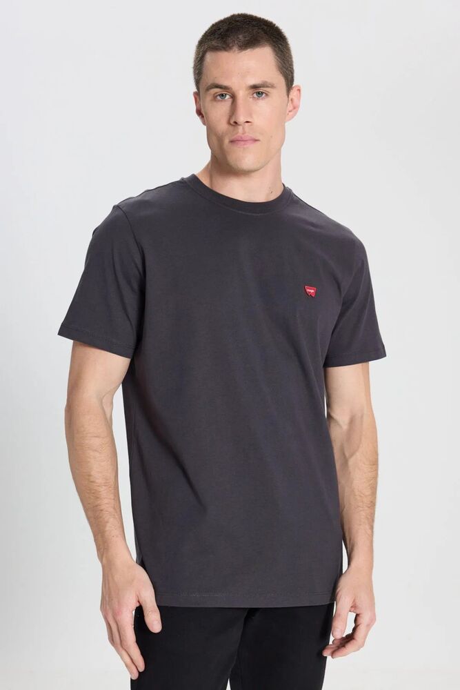 Wrangler Relaxed Fit Small Logo Erkek Tişört MW7NM203877M39 - 1