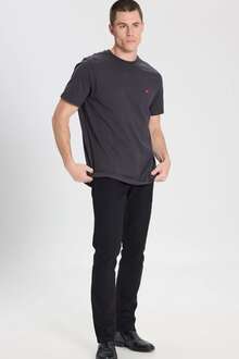 Wrangler Relaxed Fit Small Logo Erkek Tişört MW7NM203877M39 - 3