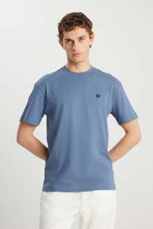 Wrangler Small Logo Bisiklet Yaka Erkek T-shirt W7NM203877223 - 1