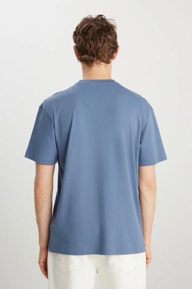 Wrangler Small Logo Bisiklet Yaka Erkek T-shirt W7NM203877223 - 3