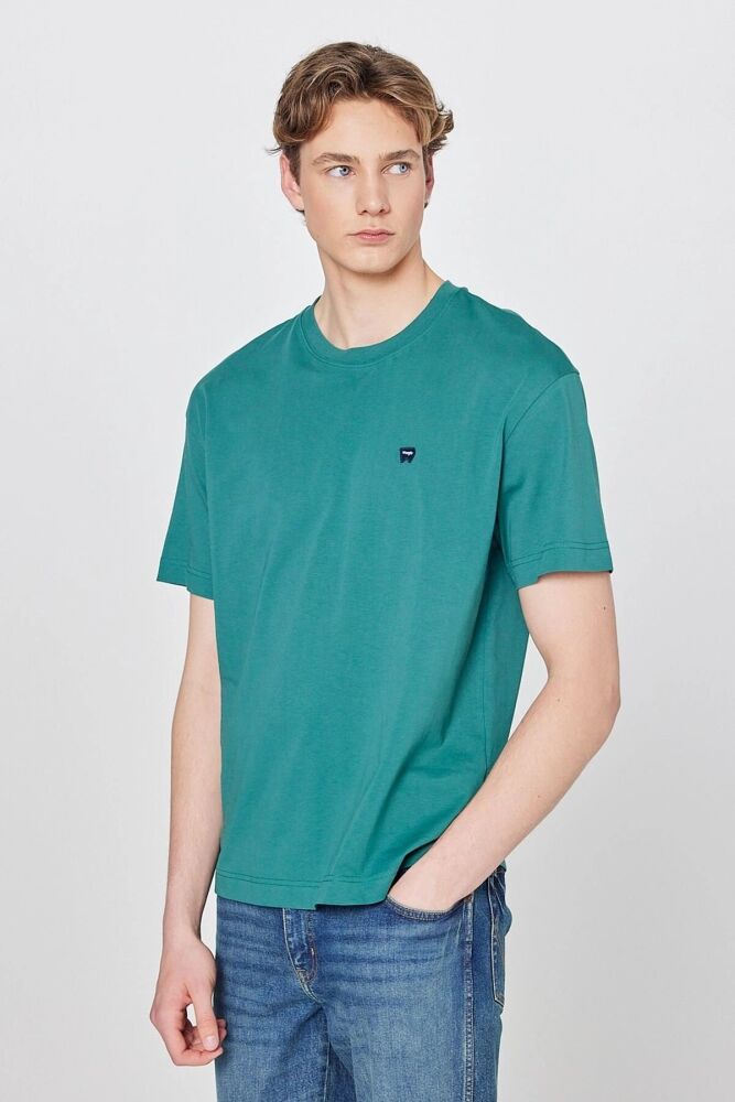Wrangler Small Logo Bisiklet Yaka Erkek T-shirt W7NM203877G26