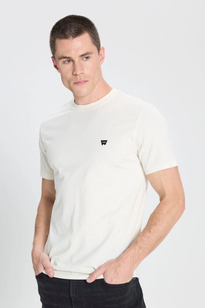 Wrangler Small Logo Bisiklet Yaka Erkek Tişört W7NM20387742L - 1