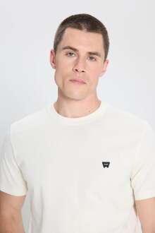 Wrangler Small Logo Bisiklet Yaka Erkek Tişört W7NM20387742L - 4