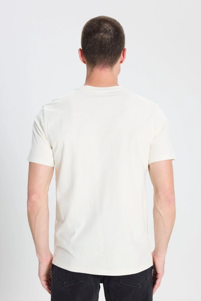 Wrangler Small Logo Bisiklet Yaka Erkek Tişört W7NM20387742L - 5