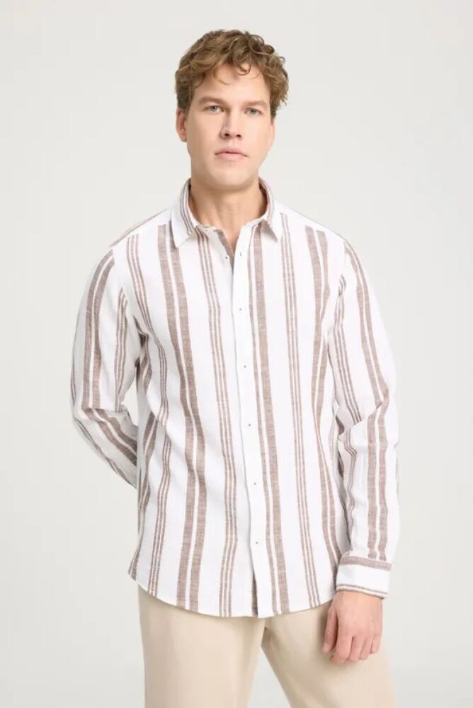 Wrangler Uzun Kollu Erkek Gömlek W241232220 - 1