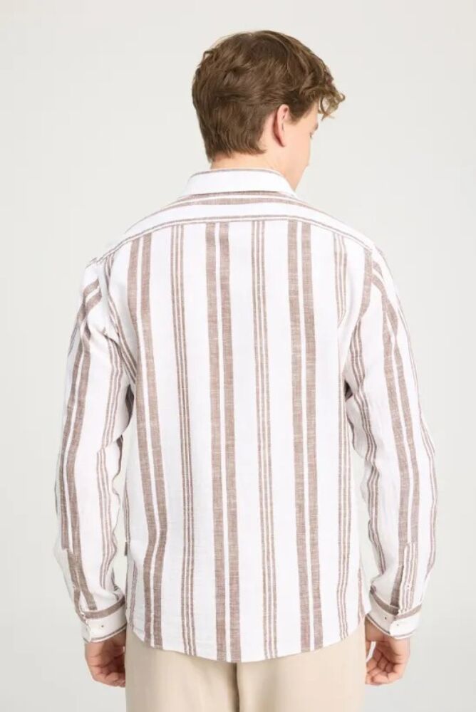 Wrangler Uzun Kollu Erkek Gömlek W241232220 - 5